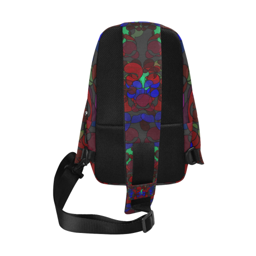 zappwaits abstract 1 Chest Bag (Model 1678)