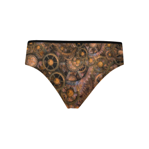 Steampunk Heart up to 3XL Women's Hipster Panties (Model L33)