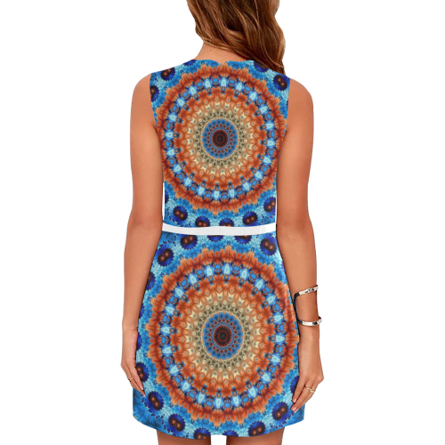 Kaleidoscope Eos Women's Sleeveless Dress (Model D01)