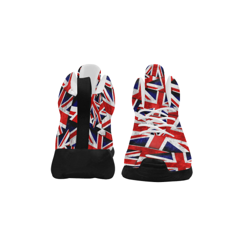Union Jack British UK Flag Women's Chukka Training Shoes (Model 57502)