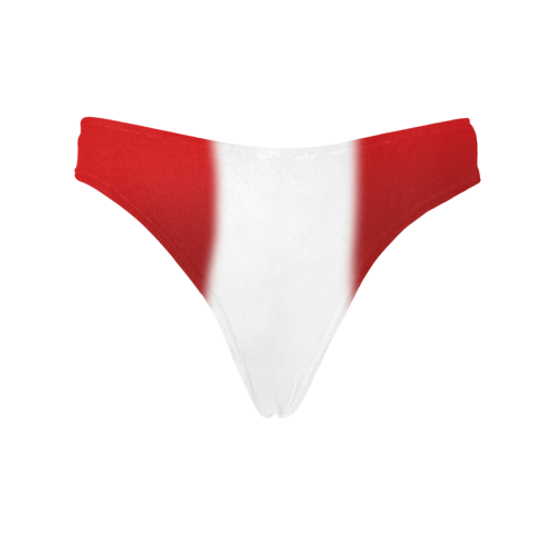 Canada Flag Panties Canada Thong Underwear Women's All Over Print Thongs (Model L30)