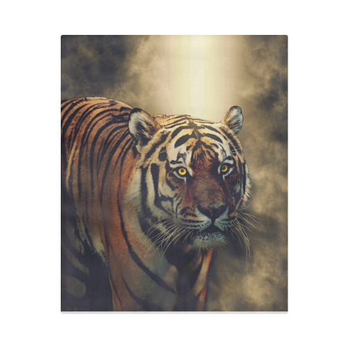 Tiger Tiger Eyes Burning Bright Duvet Cover 86"x70" ( All-over-print)