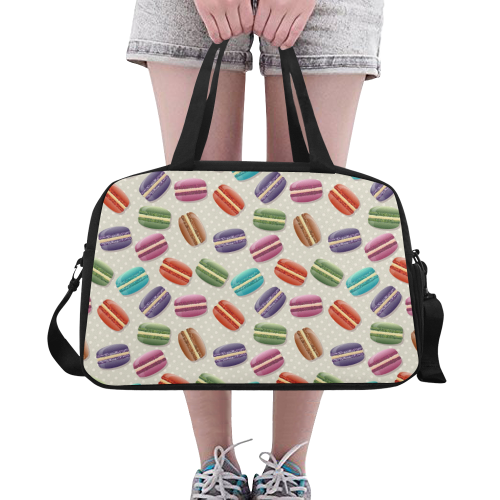 Macarons & Dots | Fitness Handbag (Model 1671)