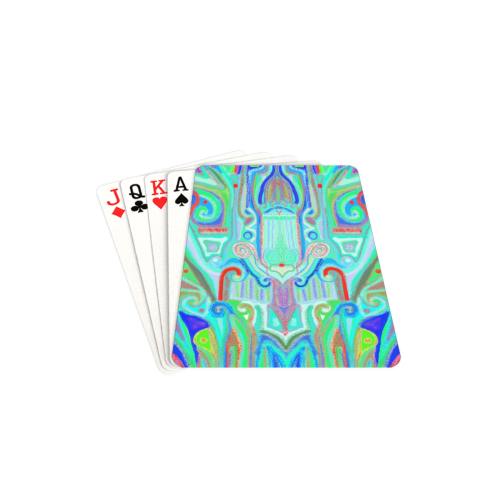 cover 6 Playing Cards 2.5"x3.5"