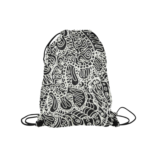 Doodle Style G361 Medium Drawstring Bag Model 1604 (Twin Sides) 13.8"(W) * 18.1"(H)