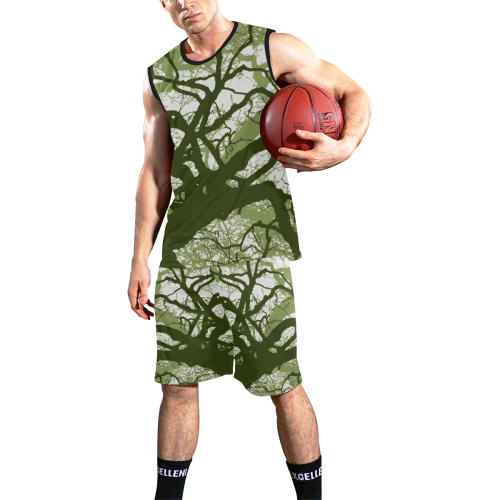 INTO THE FOREST 11 All Over Print Basketball Uniform