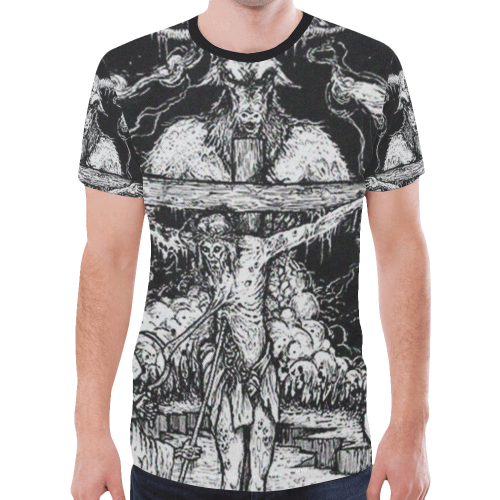 Antichrist Dark Underground Graphic Tee New All Over Print T-shirt for Men (Model T45)