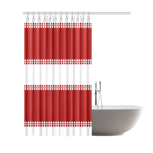 Canada Shower Curtains Classic Shower Curtain 72"x84"