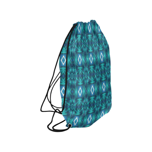 pattern 300 Small Drawstring Bag Model 1604 (Twin Sides) 11"(W) * 17.7"(H)
