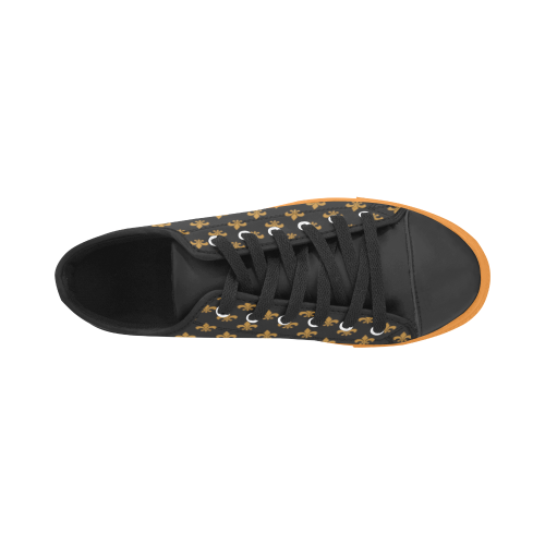 Peanut Butter Saints Aquila Microfiber Leather Men's Shoes (Model 031)