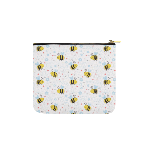Cute Bee Pattern Carry-All Pouch 6''x5''