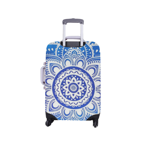 MANDALA LOTUS FLOWER Luggage Cover/Small 18"-21"