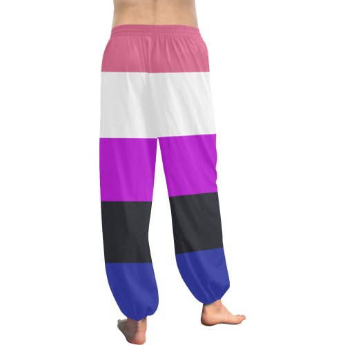 Gender Fluid Flag Women's All Over Print Harem Pants (Model L18)