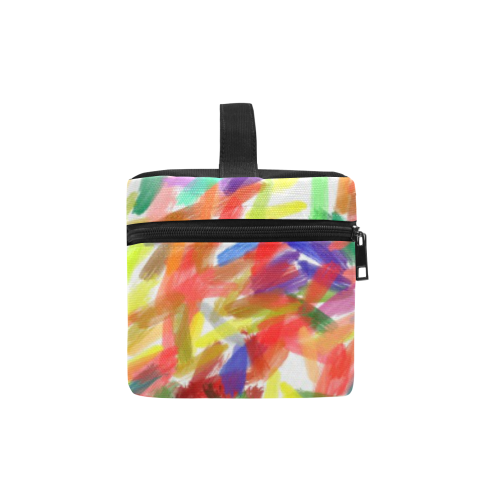 Colorful brush strokes Lunch Bag/Large (Model 1658)