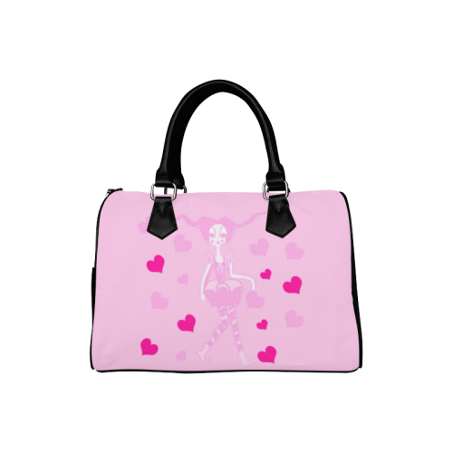 pinkfluff117heartszzzbag Boston Handbag (Model 1621)