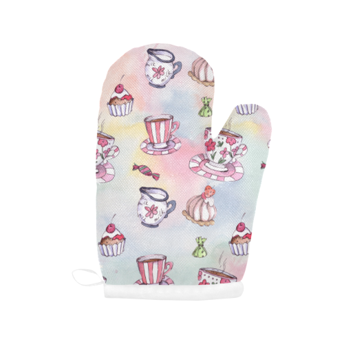 Coffee and sweeets Oven Mitt