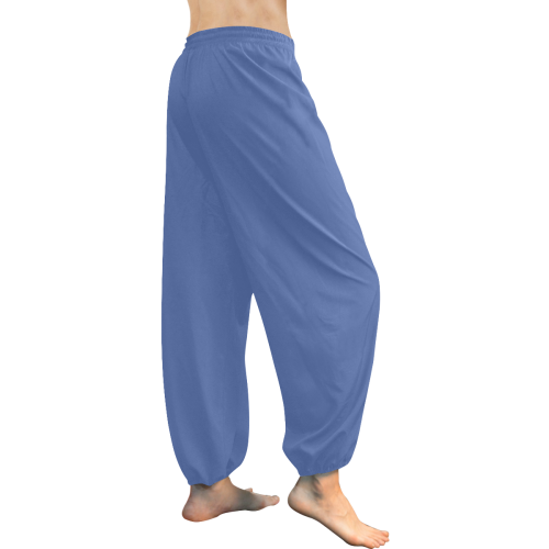 Wedgewood Blue Women's All Over Print Harem Pants (Model L18)