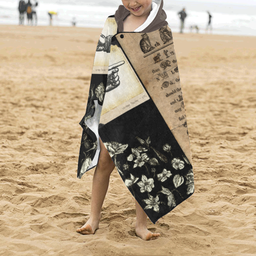 Pictogram Kids' Hooded Bath Towels