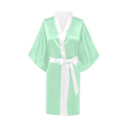 Magic Mint Green Kimono Robe