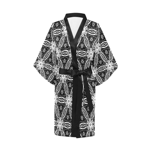 Black & White #2 Kimono Robe