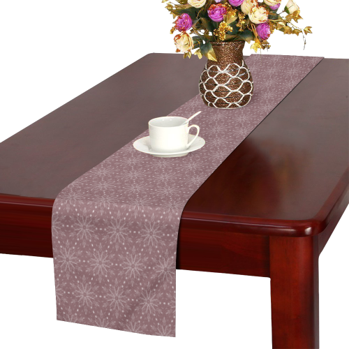 Rose Brown #1 Table Runner 16x72 inch