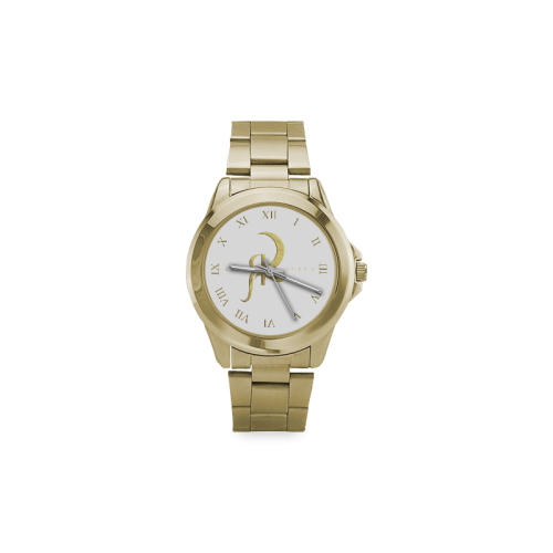 RED QUEEN WATCH GOLD NUMBERS Custom Gilt Watch(Model 101)
