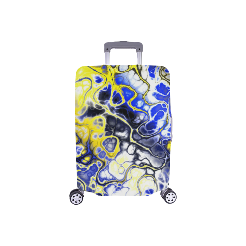 awesome fractal 35A by JamColors Luggage Cover/Small 18"-21"
