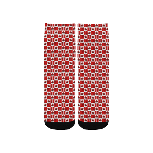 Canada Flag Kid's Socks Kids' Custom Socks