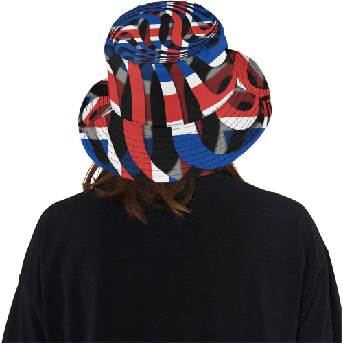 The Flag of Iceland All Over Print Bucket Hat