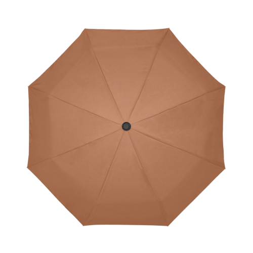 color sienna Auto-Foldable Umbrella (Model U04)