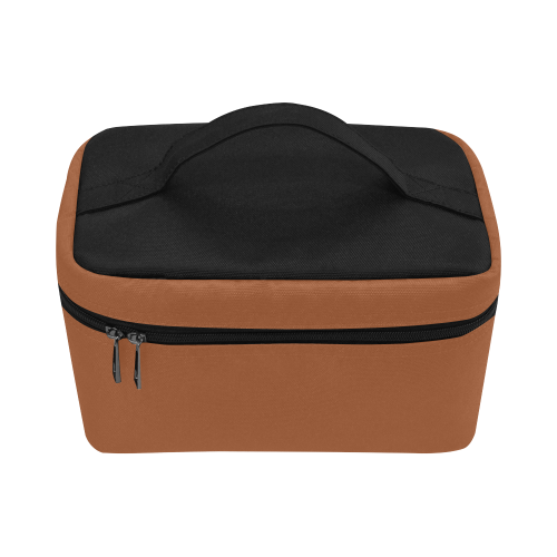 color sienna Cosmetic Bag/Large (Model 1658)