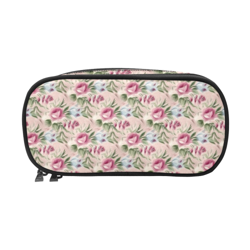 Cute floral 218A by JamColors Pencil Pouch/Large (Model 1680)