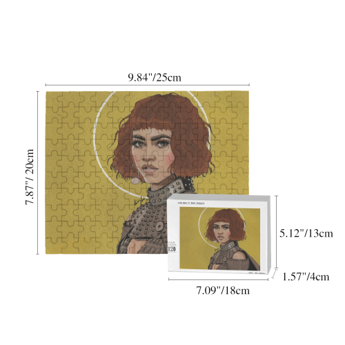 Joan of Arc Aziza Andre 120-Piece Wooden Photo Puzzles