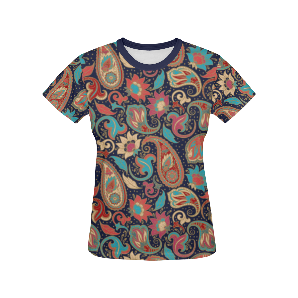 paisley print shirt womens