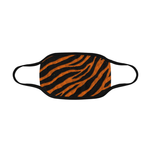 Ripped SpaceTime Stripes - Orange Mouth Mask