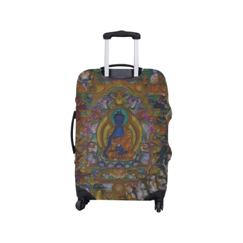 Awesome Thanka With The Holy Medicine Buddha Luggage Cover/Small 18"-21"