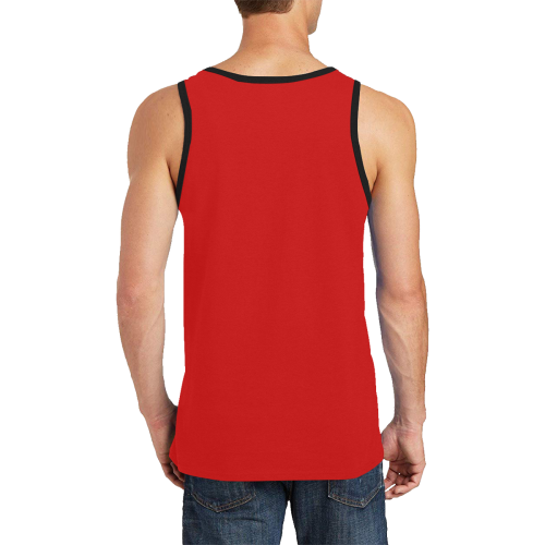 Ras CeeGo red orange blue yellow Men's All Over Print Tank Top (Model T57)
