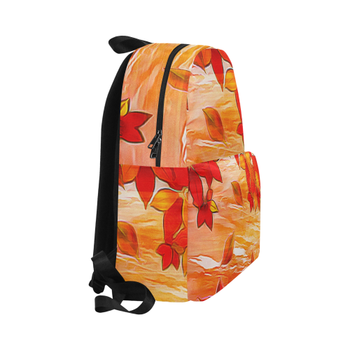 Red Leaves Unisex Classic Backpack (Model 1673)