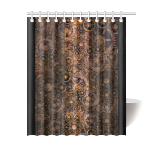 Steampunk Shower Curtain 60"x72"