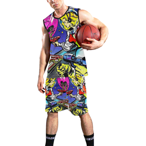Battle in Space 2 All Over Print Basketball Uniform