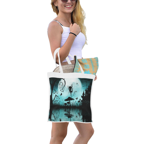 Dancing in the night Canvas Tote Bag/Small (Model 1700)