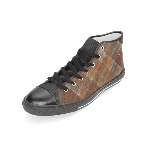 allsquared Women's Classic High Top Canvas Shoes (Model 017)