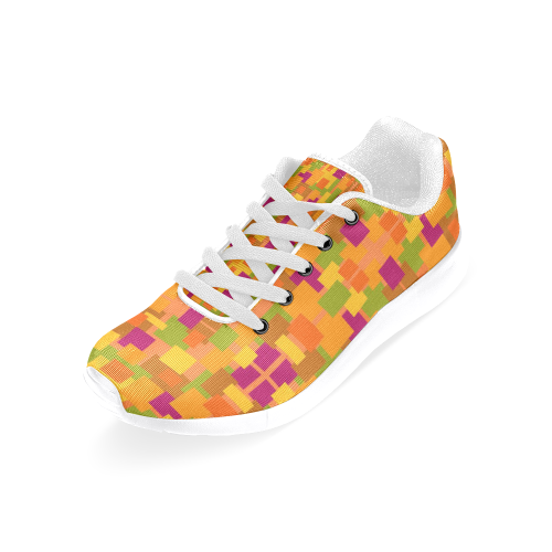 autumn patch design Women's Running Shoes/Large Size (Model 020)