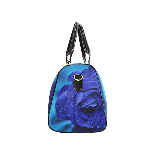 Blue rose New Waterproof Travel Bag/Small (Model 1639)