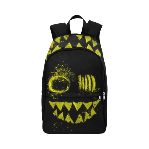 Woke Golden Rave Monster Festival Fabric Backpack for Adult (Model 1659)