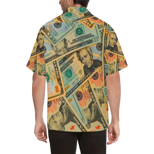 US DOLLARS 2 Hawaiian Shirt (Model T58)