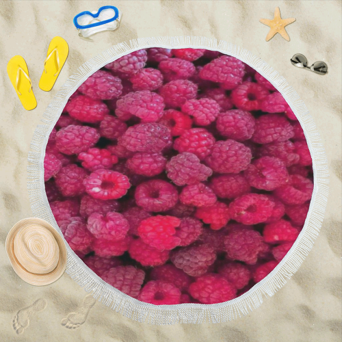 fruits Circular Beach Shawl 59"x 59"