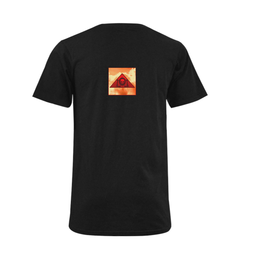 The Lowest of Low Etna Men's V-Neck T-shirt (USA Size) (Model T10)