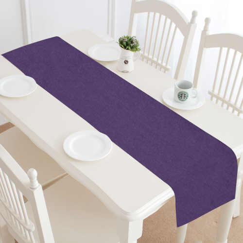 color Russian violet Table Runner 16x72 inch
