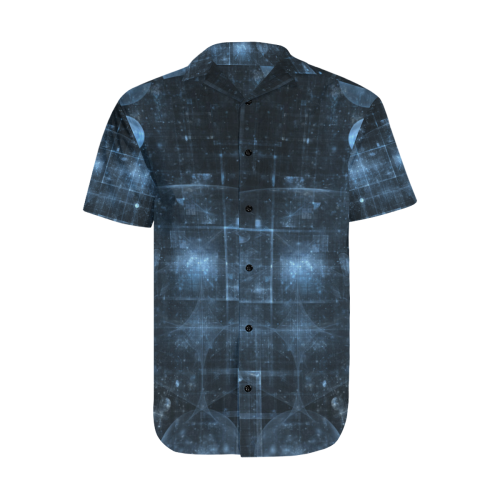 Cosmos Men's Short Sleeve Shirt with Lapel Collar (Model T54)